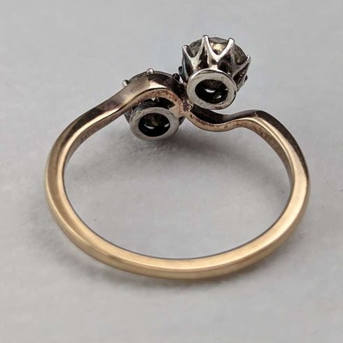 British Vintage Jewelry K9 Gold Toi Emore Ring (No. 13) Ring