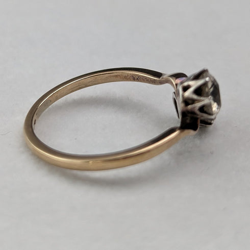 英国ヴィンテージジュエリー K9ゴールド トワエモア リング(13号)指輪