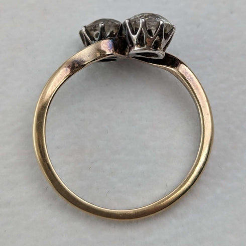 British Vintage Jewelry K9 Gold Toi Emore Ring (No. 13) Ring