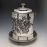 約 1895 年英國古董鍍銀餅乾桶 James Deakin & Sons