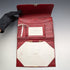 British Vintage Red Leather Document Case with Key (Memo & Letter Bag)