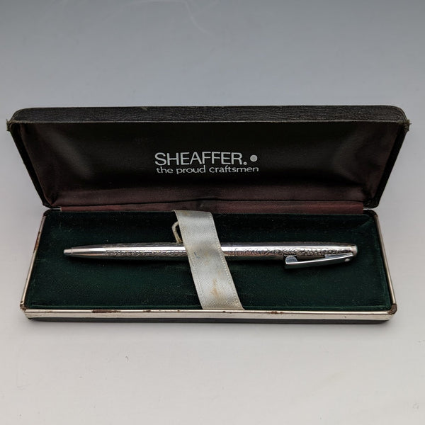 American Vintage Schafer Sterling Silver Ballpoint Pen with Case