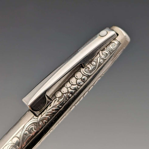 American Vintage Schafer Sterling Silver Ballpoint Pen with Case