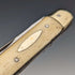 British Antique Bone Handle Pen Knife Steel Blade x2 J Lewis & Sons