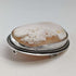 Vintage 800 Silver & Shell Cameo Brooch