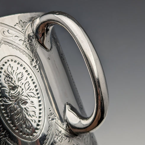 1885 British Antique Sterling Silver Mug 120g Mappin & Webb
