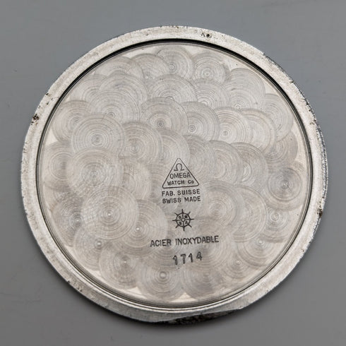 1970年頃 ヴィンテージ オメガ 機械式懐中時計 DeVille 動作良好