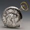 Circa 1912 Antique Zenith pocket watch engraved silver side hunter in good working order