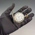 Circa 1912 Antique Zenith pocket watch engraved silver side hunter in good working order