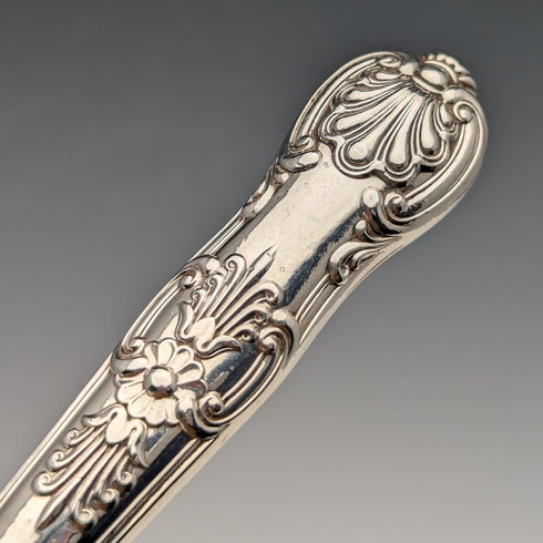 1862 年英國古董純銀甜點餐具 3 對套裝共 233 克 含馬丁和霍爾托盤