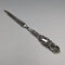1897 British Antique Sterling Silver Handle Nail File L Bennett
