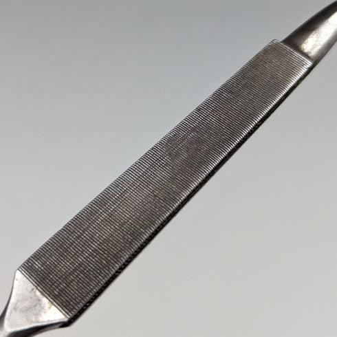 1897 British Antique Sterling Silver Handle Nail File L Bennett