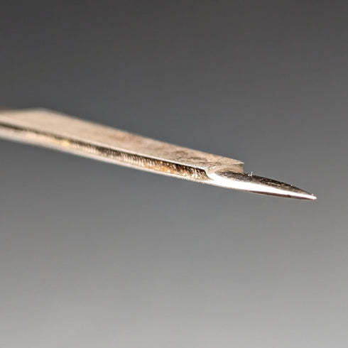 1897 British Antique Sterling Silver Handle Nail File L Bennett