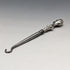 1913 British Antique Sterling Silver Handle Button Hook Crisford & Norris