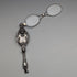American Antique Sterling Silver Art Nouveau Decoration Portable Folding Glasses Roniette