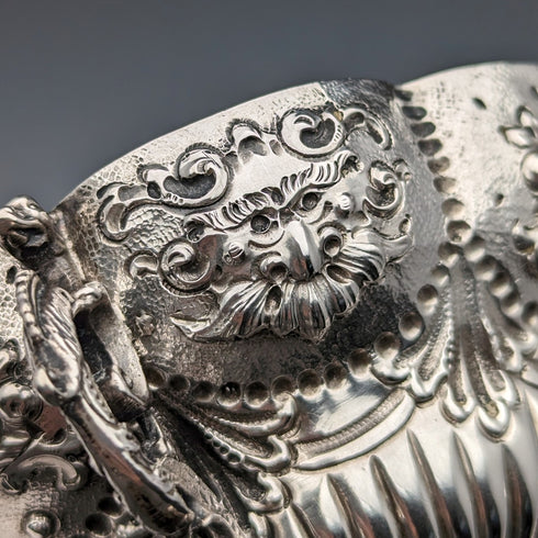 1903 年英國古董純銀高腳碗 126 克 Goldsmiths & Silversmiths