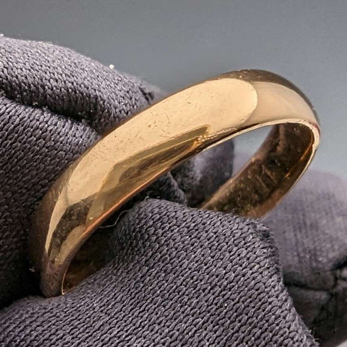 1979 British Vintage Jewelry K22 Gold Ring Ring WM