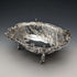 1892 British Antique Sterling Silver Stem Center Bowl 292g Charles Stuart Harris