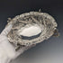 1892 British Antique Sterling Silver Stem Center Bowl 292g Charles Stuart Harris