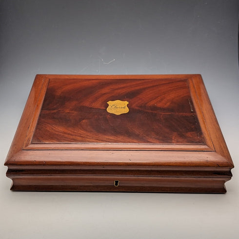 1861年 英国アンティーク シルバープレート製 カトラリー 6ペアセット Elkington 木箱入り