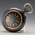 Circa 1890 Antique Longines pocket watch gunmetal case in good working order