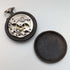 Circa 1890 Antique Longines pocket watch gunmetal case in good working order