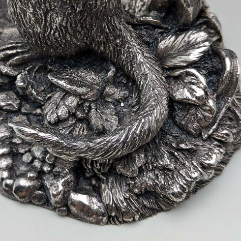 UK Country Artist Company Otter Sterling Silver Sculpture Figurine