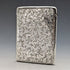 1898 British Antique Sterling Silver Card Case 62g William Neale