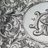 1898 British Antique Sterling Silver Card Case 62g William Neale