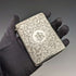 1898 British Antique Sterling Silver Card Case 62g William Neale