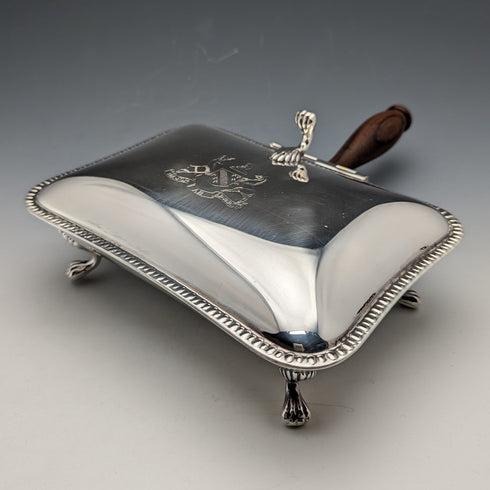 Italian Vintage Silver Plated Silent Butler II Maestri