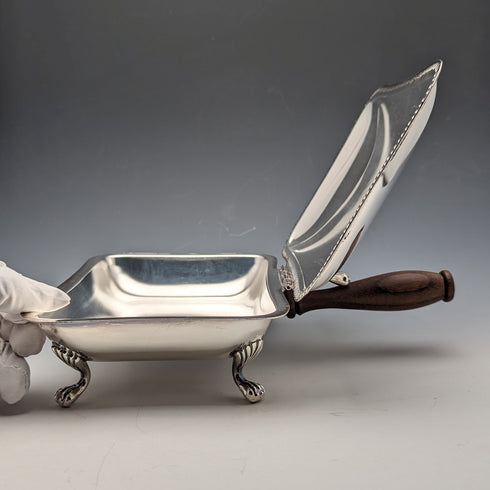 Italian Vintage Silver Plated Silent Butler II Maestri