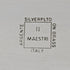 Italian Vintage Silver Plated Silent Butler II Maestri