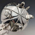 1840 British Antique Sterling Silver Sugar Bowl 390g Barnard Family