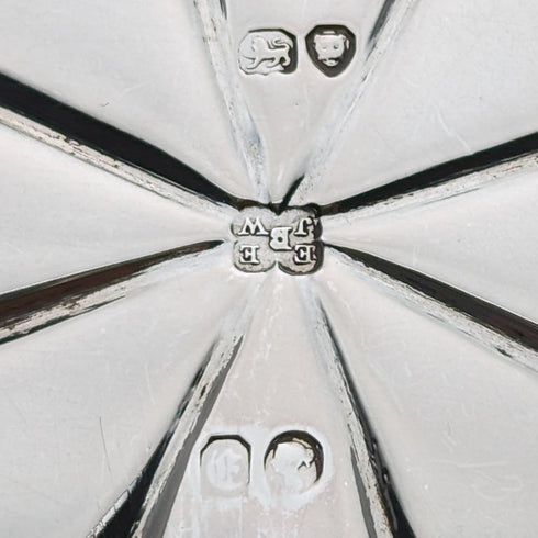 1840 British Antique Sterling Silver Sugar Bowl 390g Barnard Family