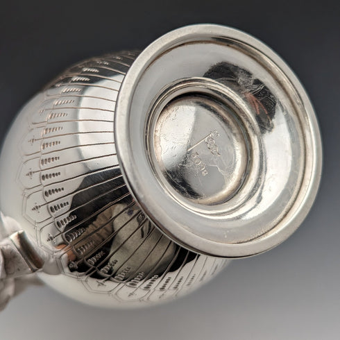 約 1880 年英國古董鍍銀咖啡壺 Walker & Hall