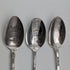 Circa 1900 US Antique Sterling Silver Souvenir Spoon x6 Teaspoon Size Total 100g
