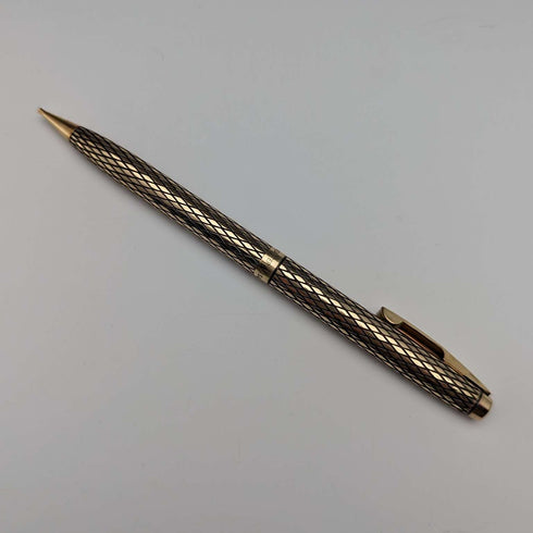 美國復古 Schafer 14K 鍍金自動鉛筆
