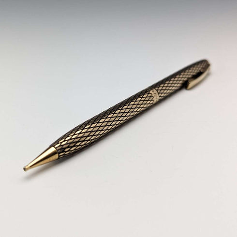 美國復古 Schafer 14K 鍍金自動鉛筆