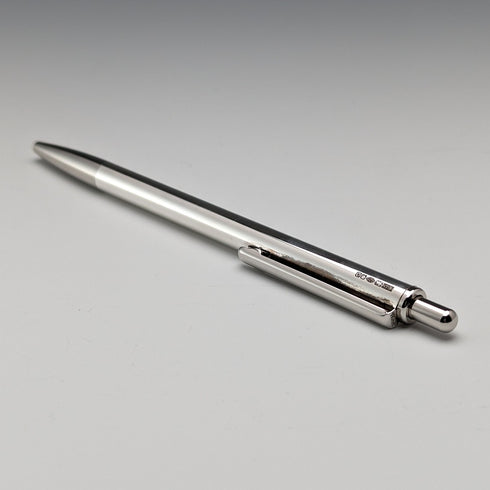 英國 Harrison Brothers & Howson 純銀圓珠筆帶盒