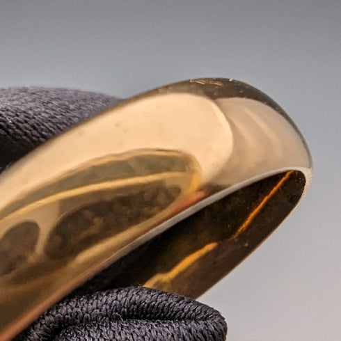 1896 年英國古董珠寶 K22 金戒指戒指 SH