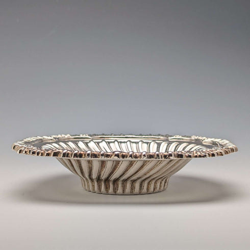 British Vintage Silver Plated Bowl Dish Pair