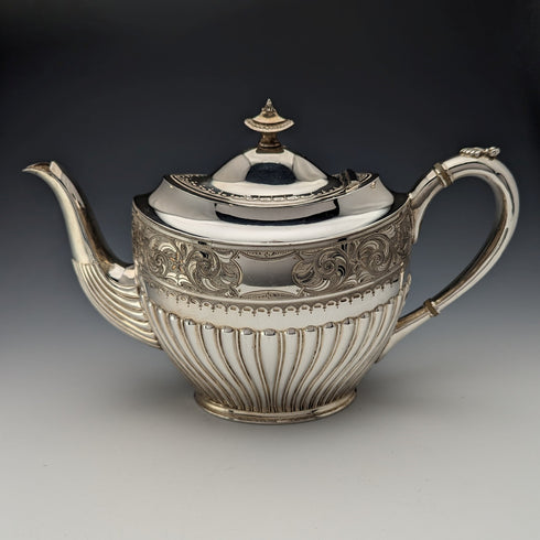 1913年頃 英国アンティーク シルバープレート製 ティーセット James Ballatyne & Sons