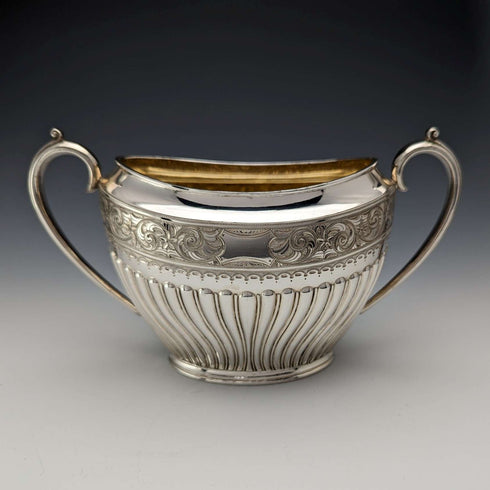 Circa 1913 British Antique Silver Plated Tea Set James Ballatyne & Sons