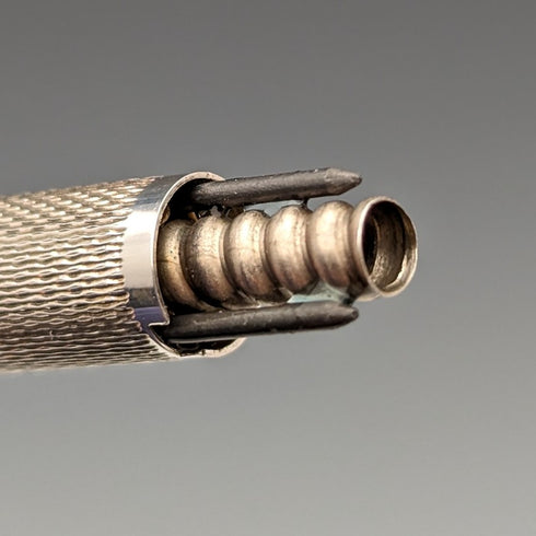 1970 英國 Yard O' 紅色純銀自動鉛筆帶盒