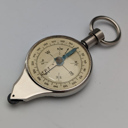 Vintage German map measure and compass in box