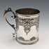 Circa 1870 British Antique Silver Plated Mug Cooper Brothers
