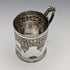 Circa 1870 British Antique Silver Plated Mug Cooper Brothers
