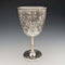 Circa 1890 British Antique Silver Plated Goblet Walker and Hall
