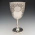 Circa 1890 British Antique Silver Plated Goblet Walker and Hall